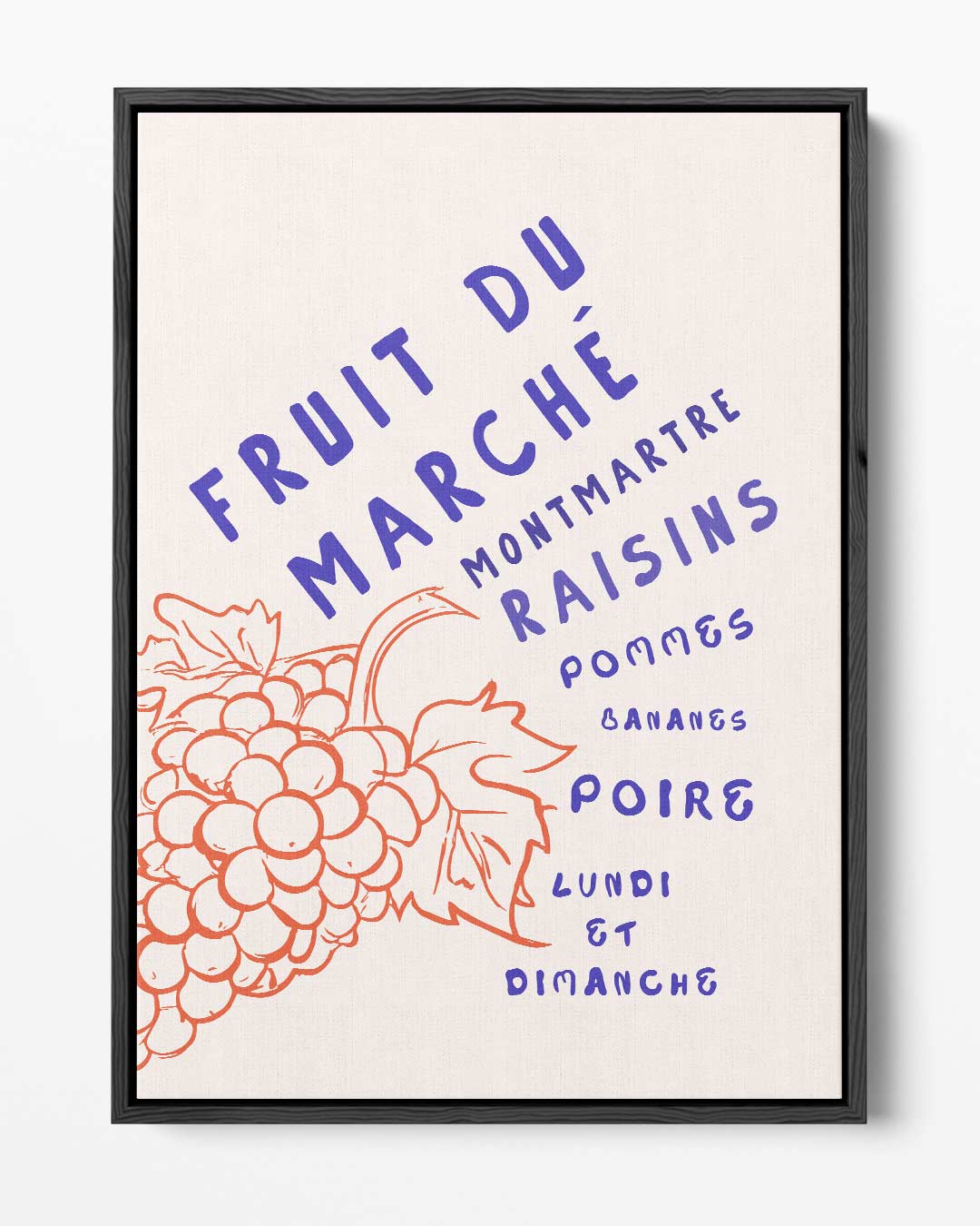 Fruit Du Marché Poster