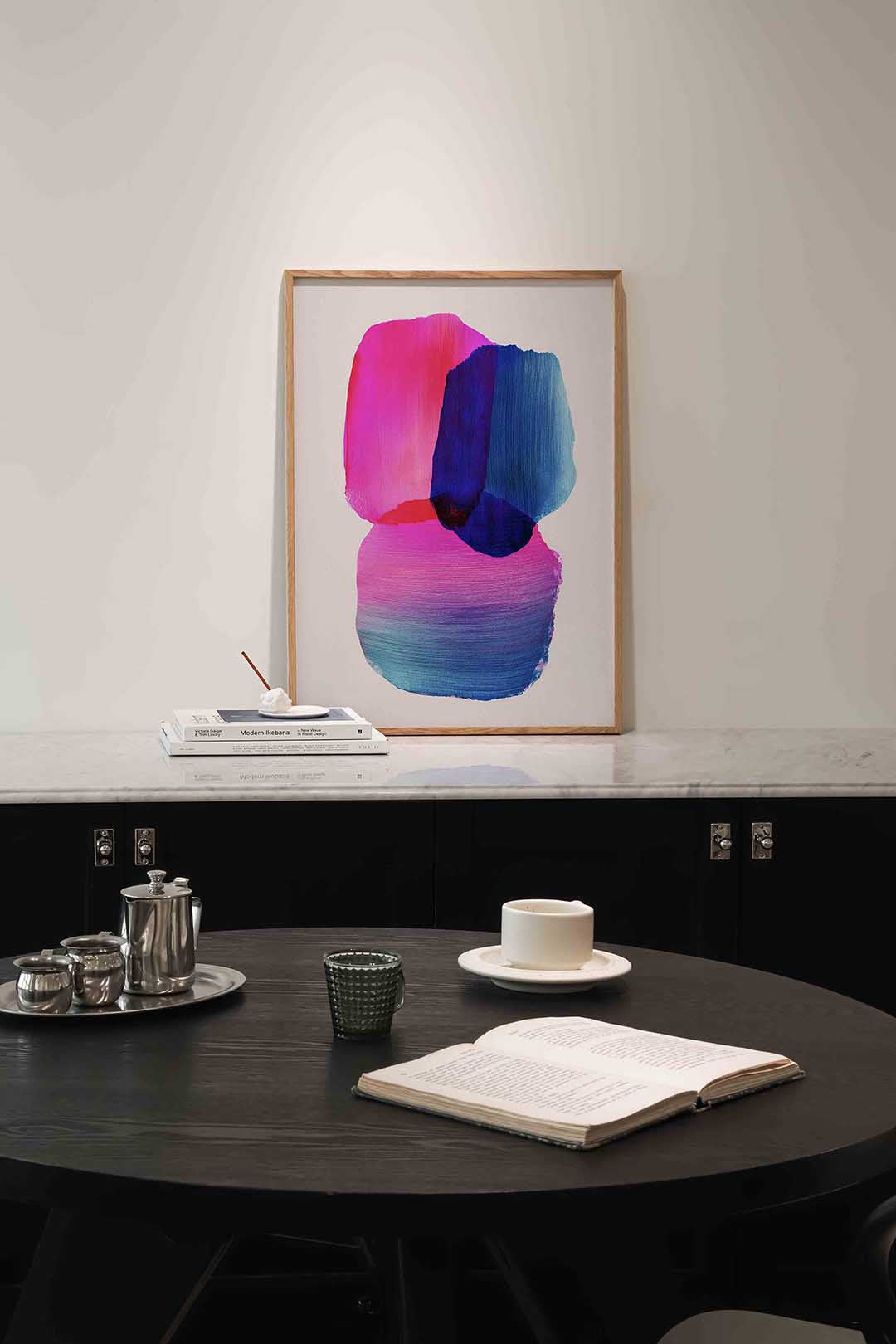Abstracte vormen Poster