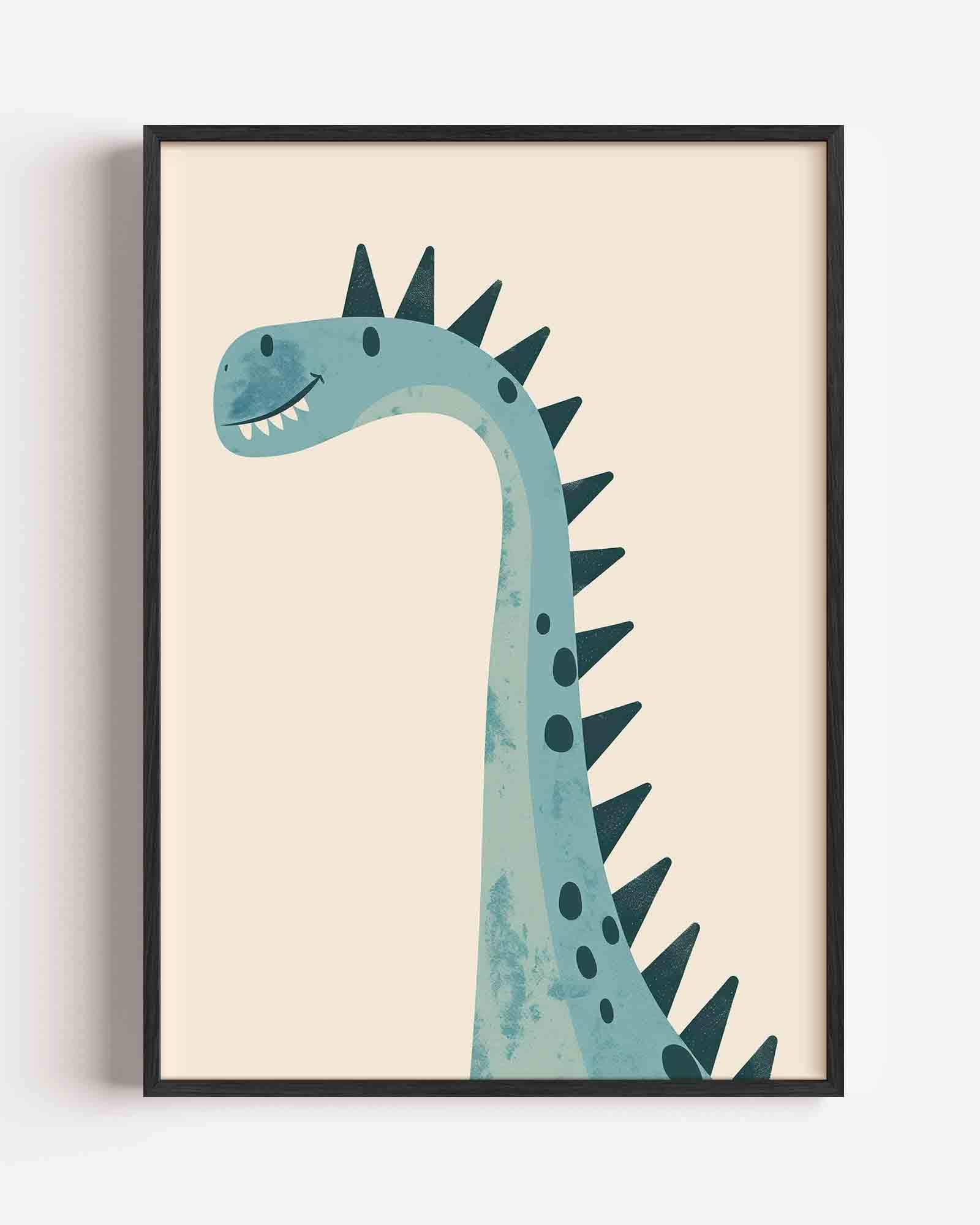 Dinosaurus met stekels Poster
