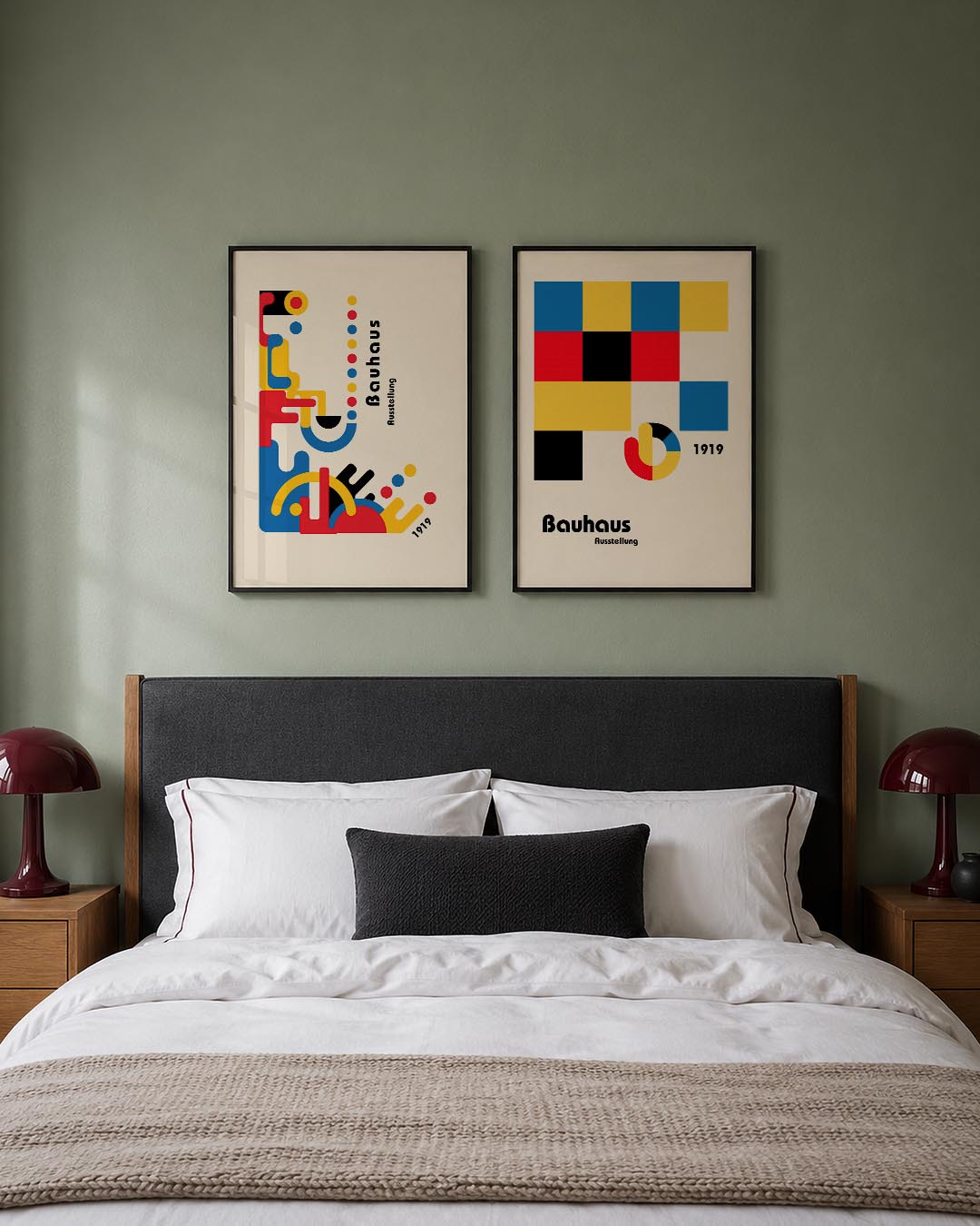 Kleurrijke vormen Posterset