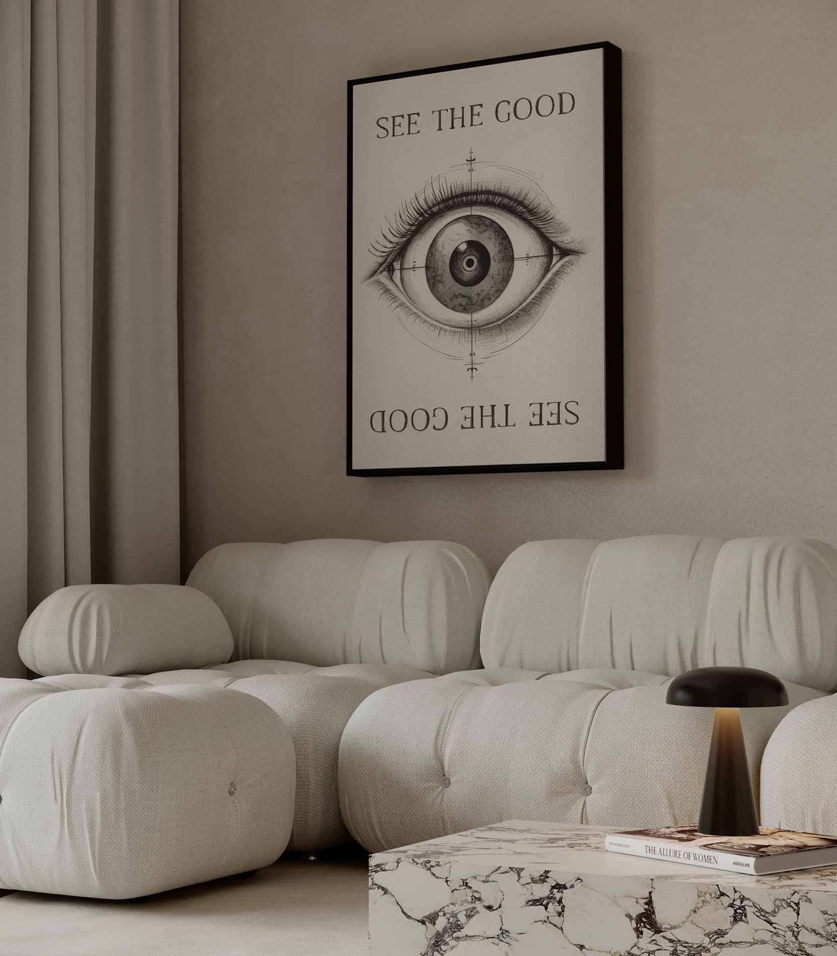 Positieve Blik Kunstwerk-canvas-dibond-plexiglas-wanddecoratie-WallArtistic