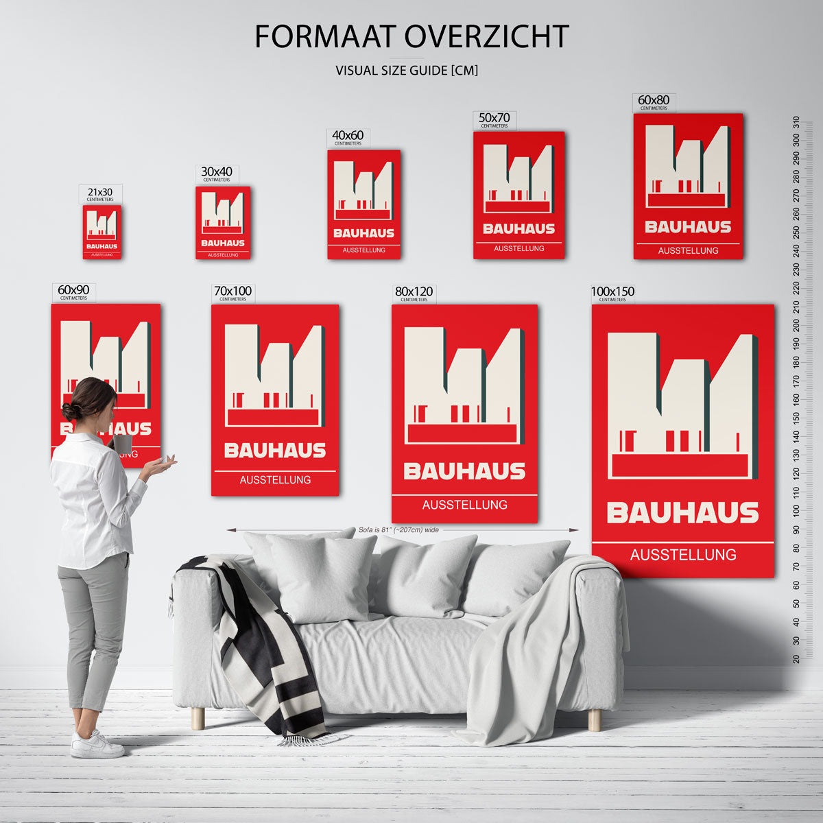 Vorm en kleur Poster