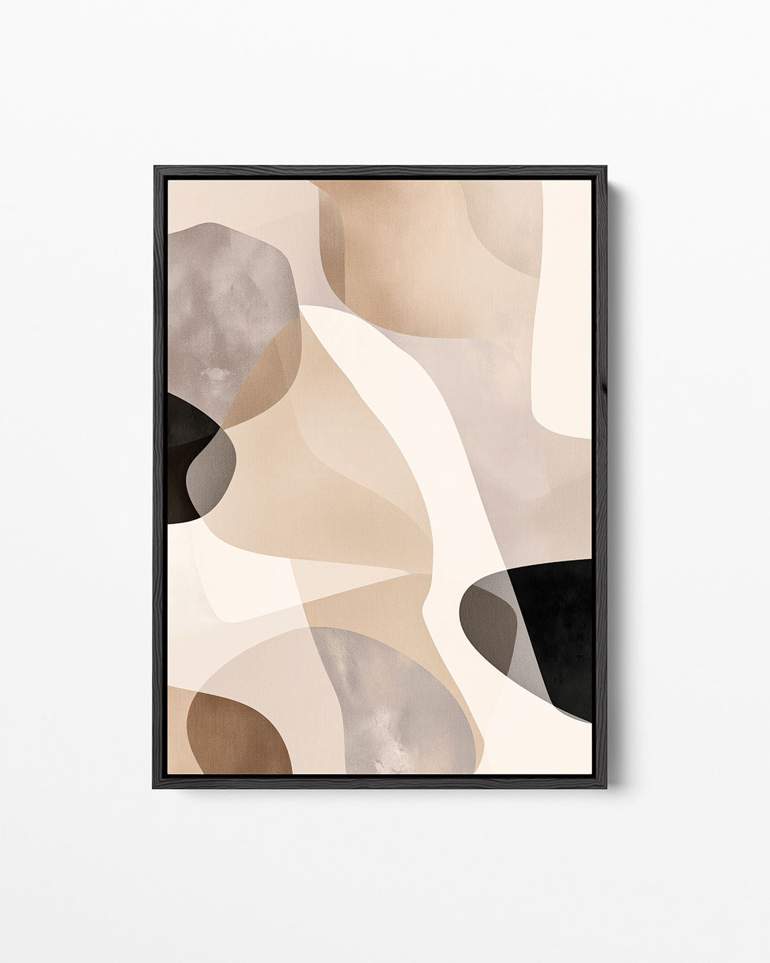 Organische vormen compositie Kunstwerk