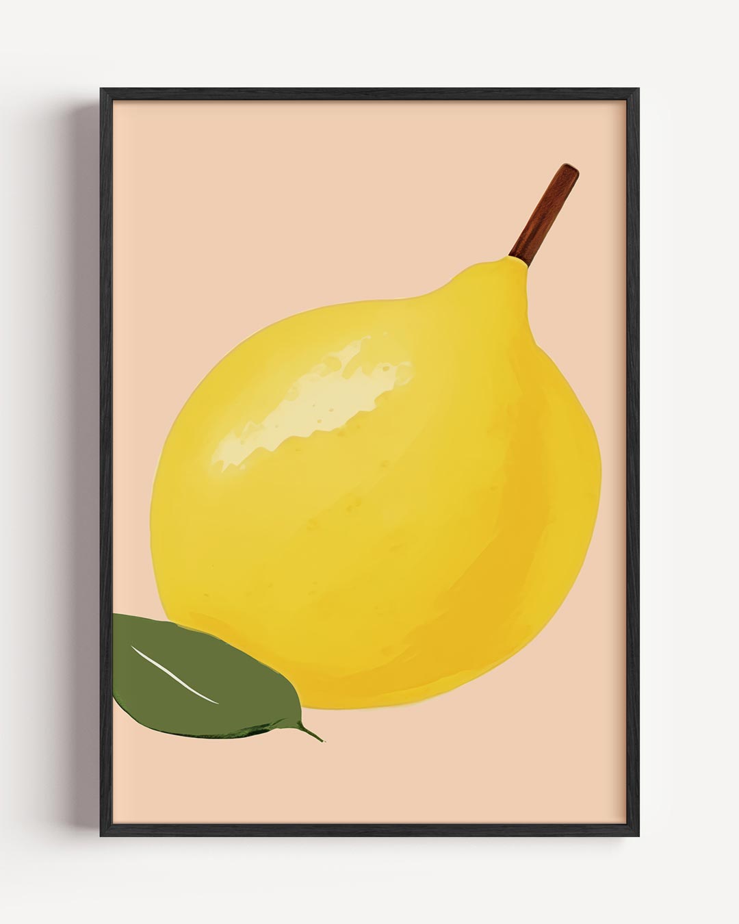 Lente Limoen Kunstposter-WallArtistic