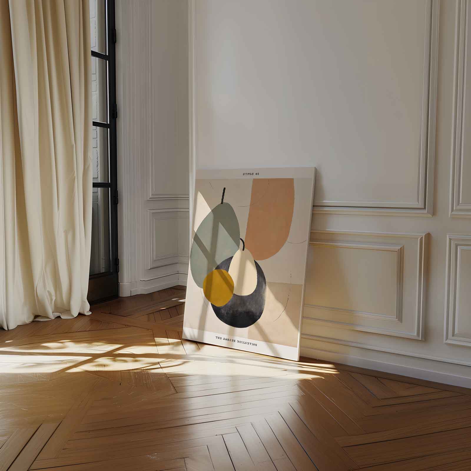 Abstracte Tuinvorm Studie 05 Kunstwerk-canvas-dibond-plexiglas-wanddecoratie-WallArtistic