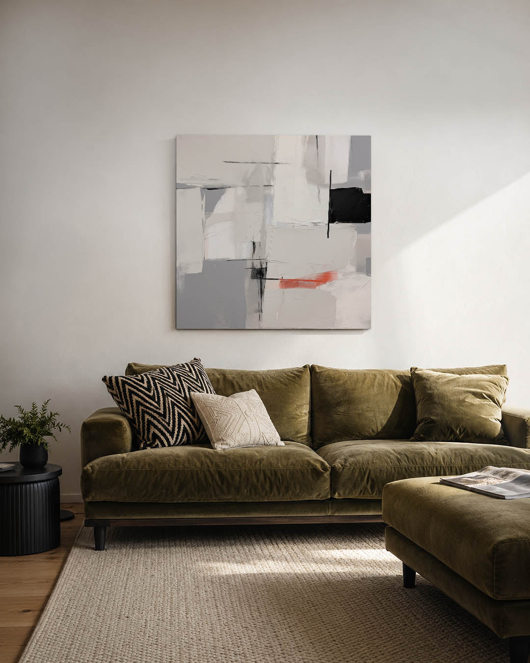 Geometrische vlakken Kunstwerk