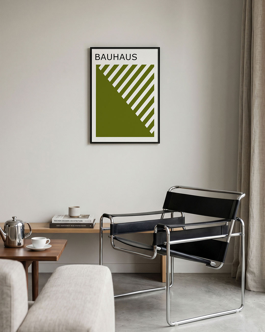 Diagonal lijnen Poster