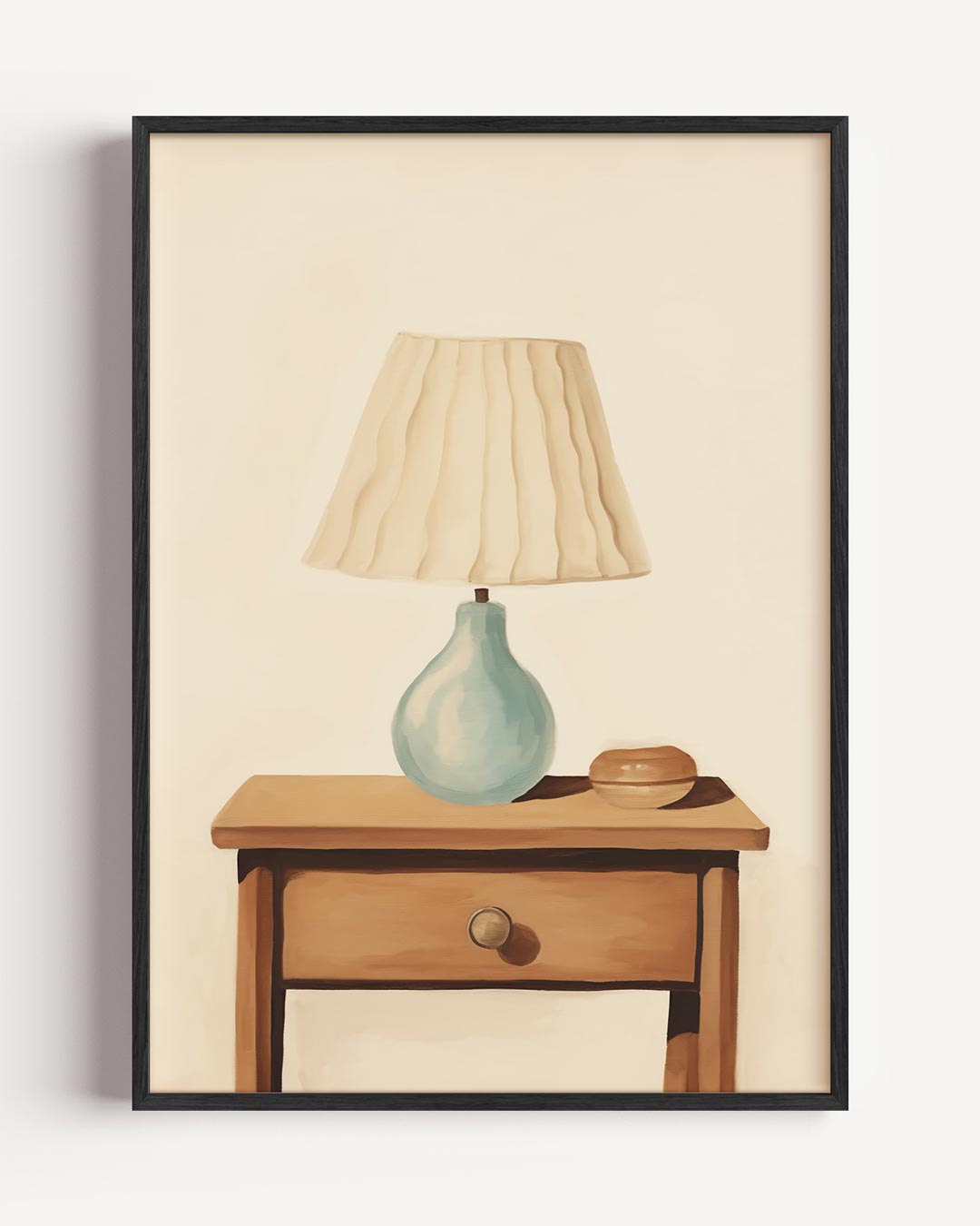 Vintage Tafel Scene Poster-WallArtistic