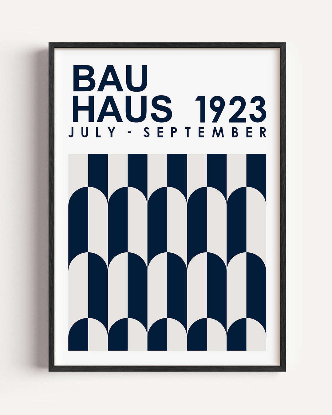 Vormritme en kleur Poster