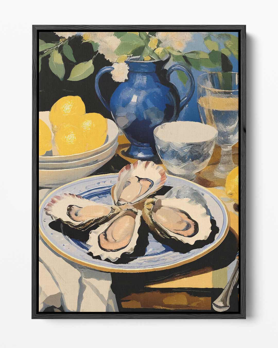Zomerse Stilleven Sensatie Kunstwerk-canvas-dibond-plexiglas-wanddecoratie-WallArtistic