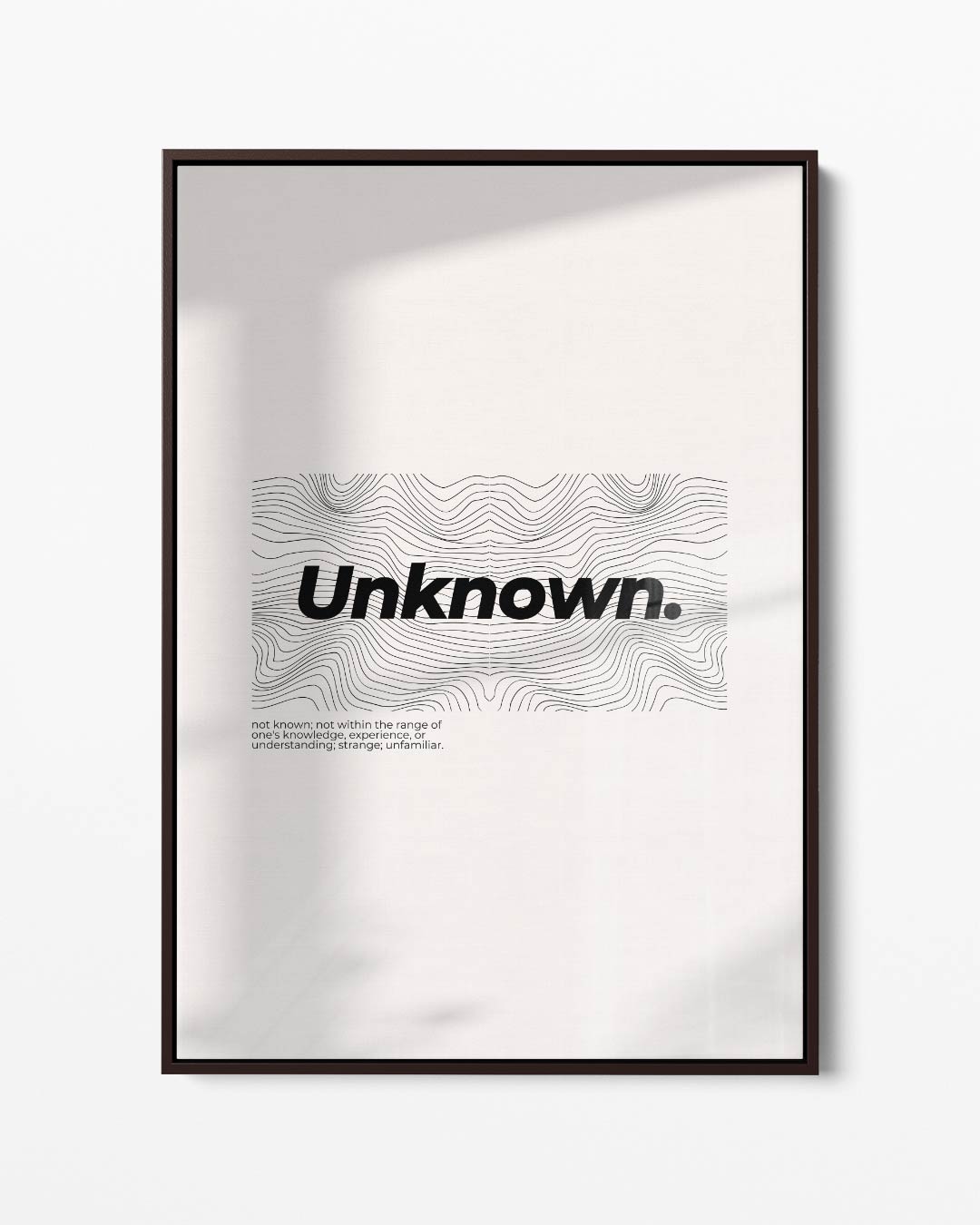 Onbekend Landschap Kunstwerk-canvas-dibond-plexiglas-wanddecoratie-WallArtistic