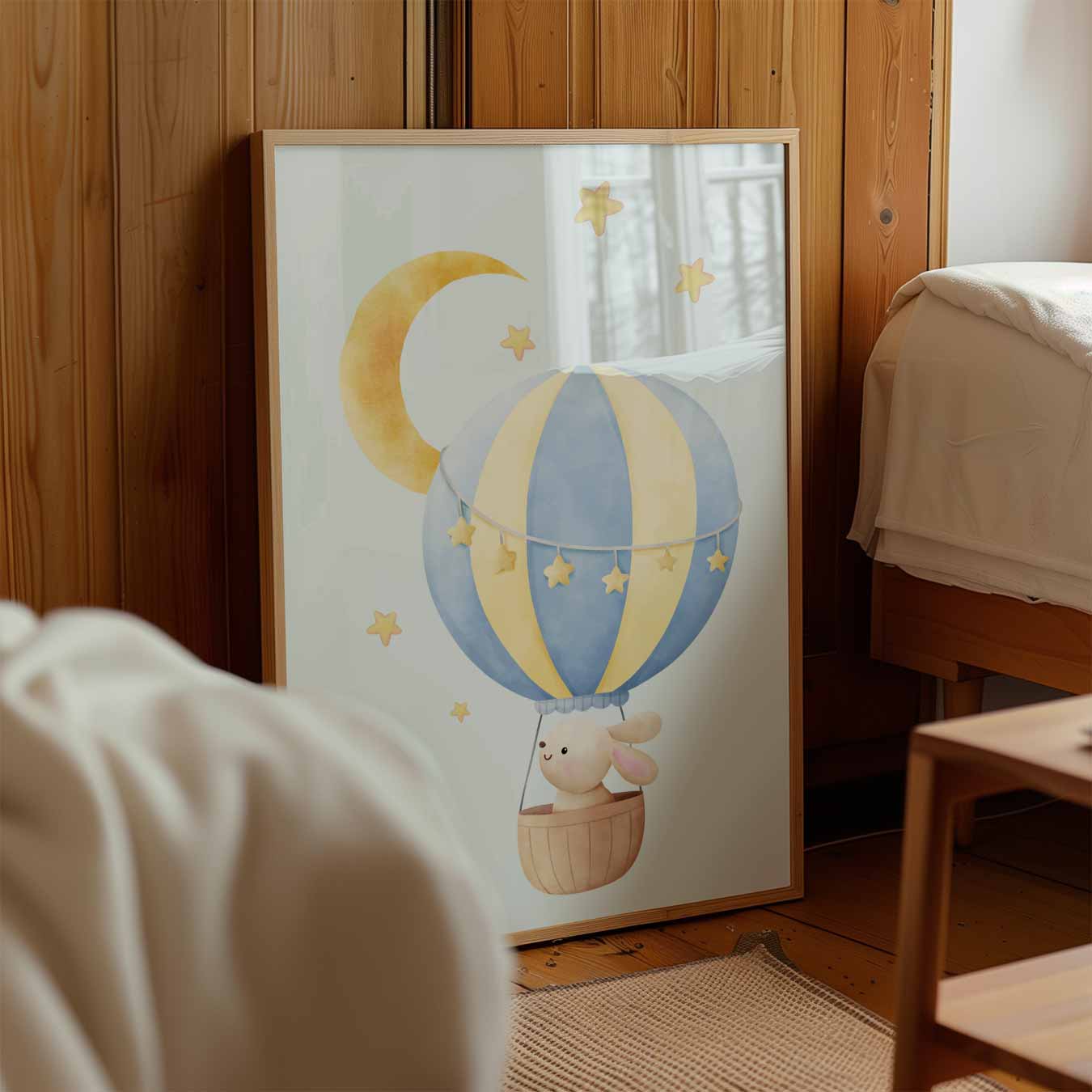 Dromerige Luchtballon Poster