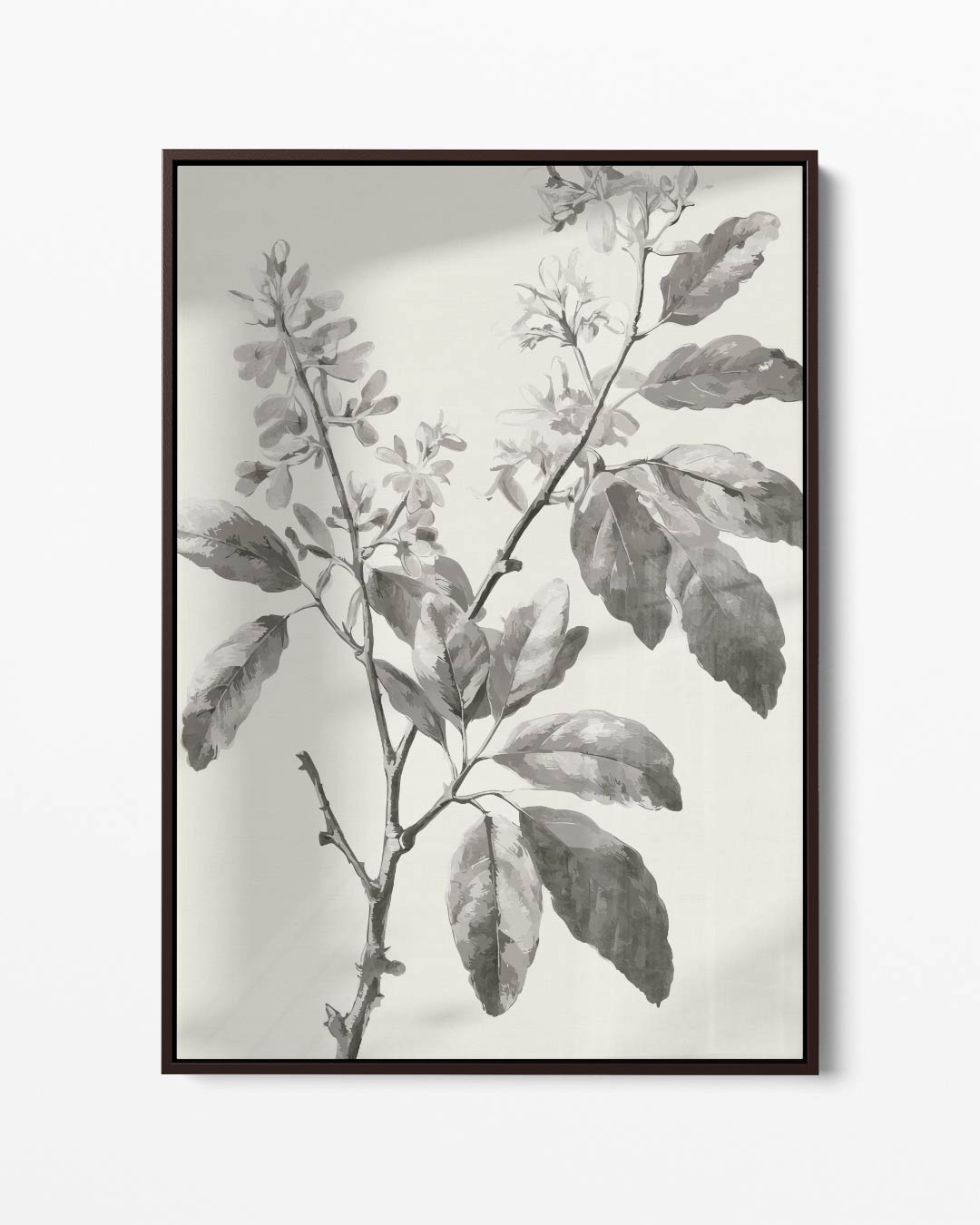 Botanische Elegantie Kunstwerk-canvas-dibond-plexiglas-wanddecoratie-WallArtistic