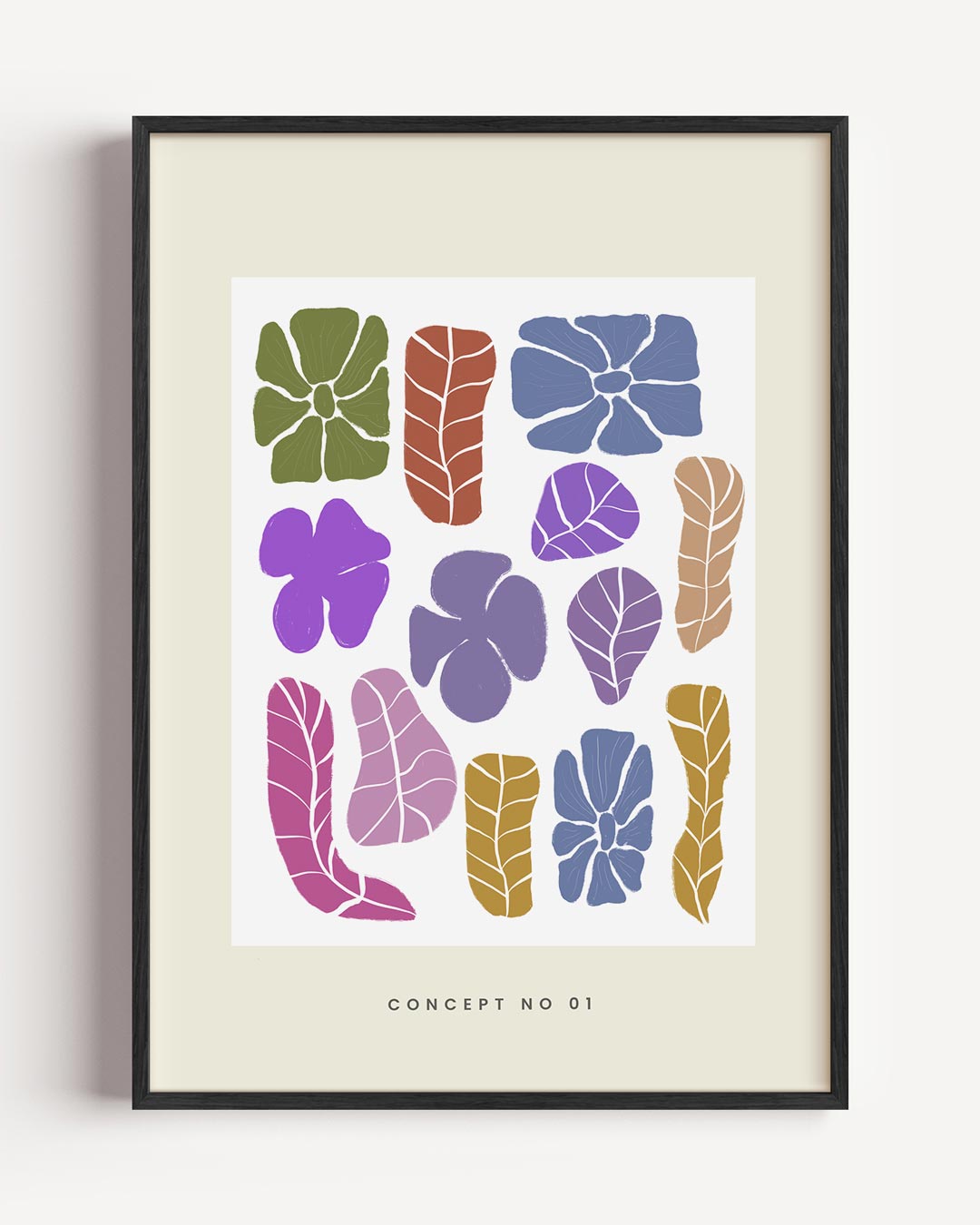 Botanische Kunstposter-WallArtistic