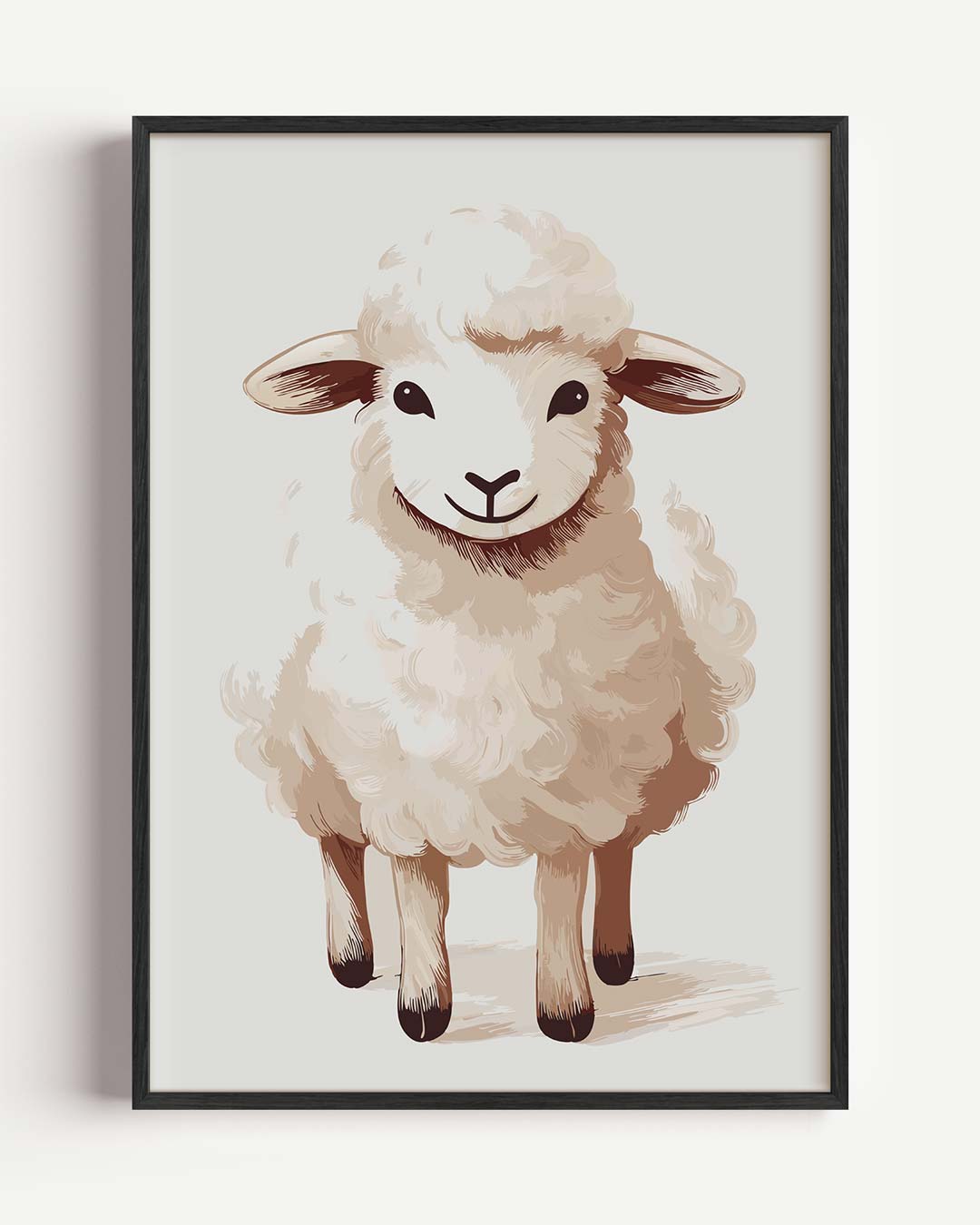 Schattige Lammetjesposter