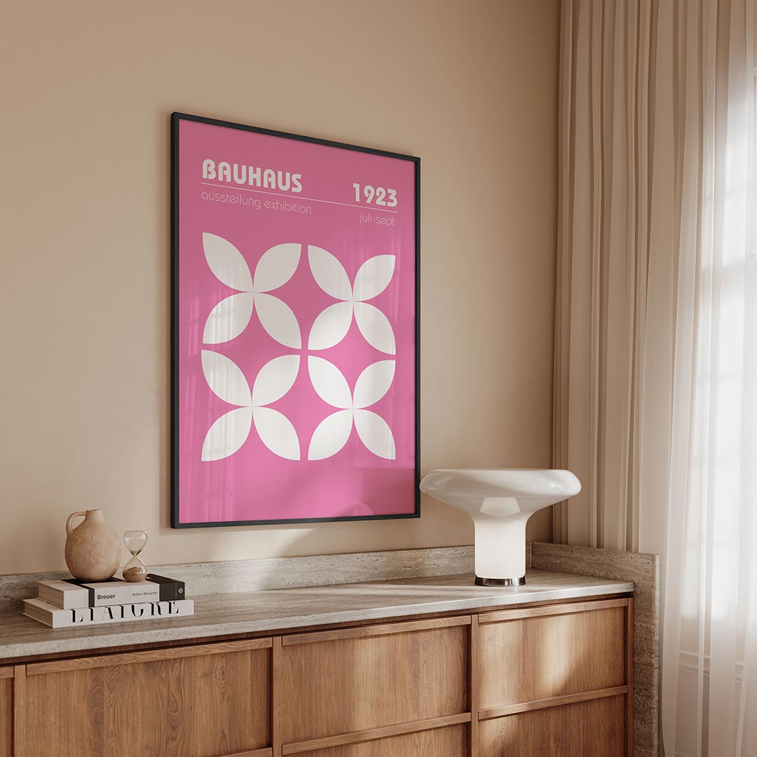 Vormritme en kleur Poster