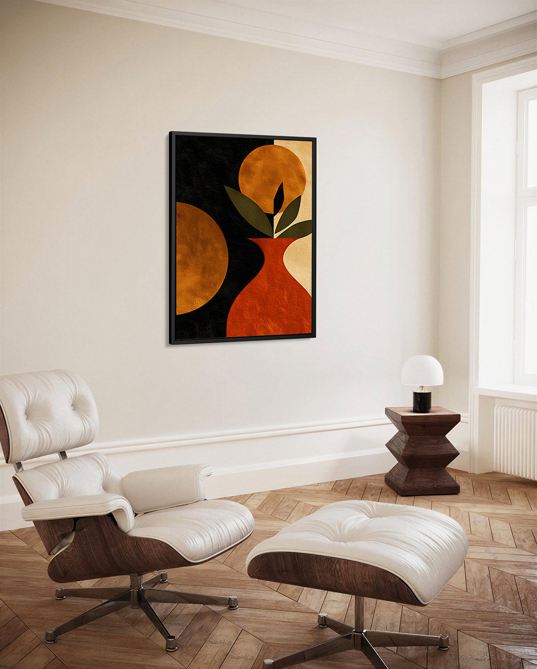 Geometrische vormen Kunstwerk