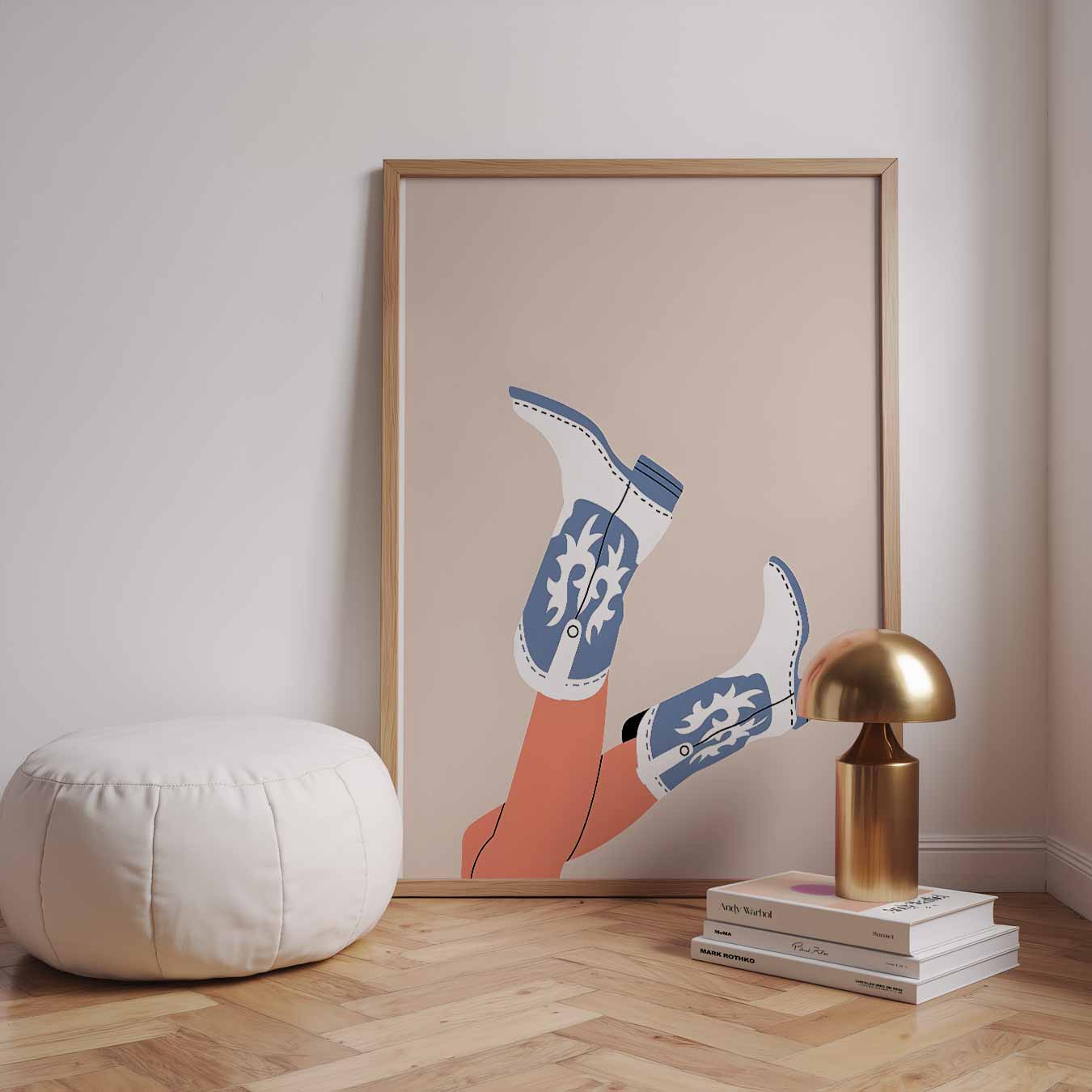 Western Chic Poster