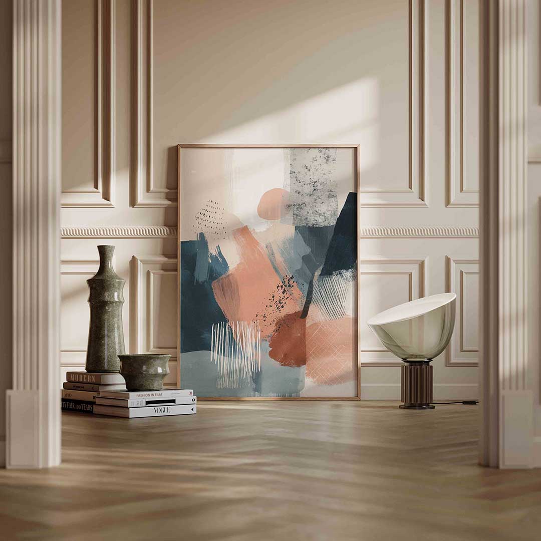 Abstracte vormen Poster