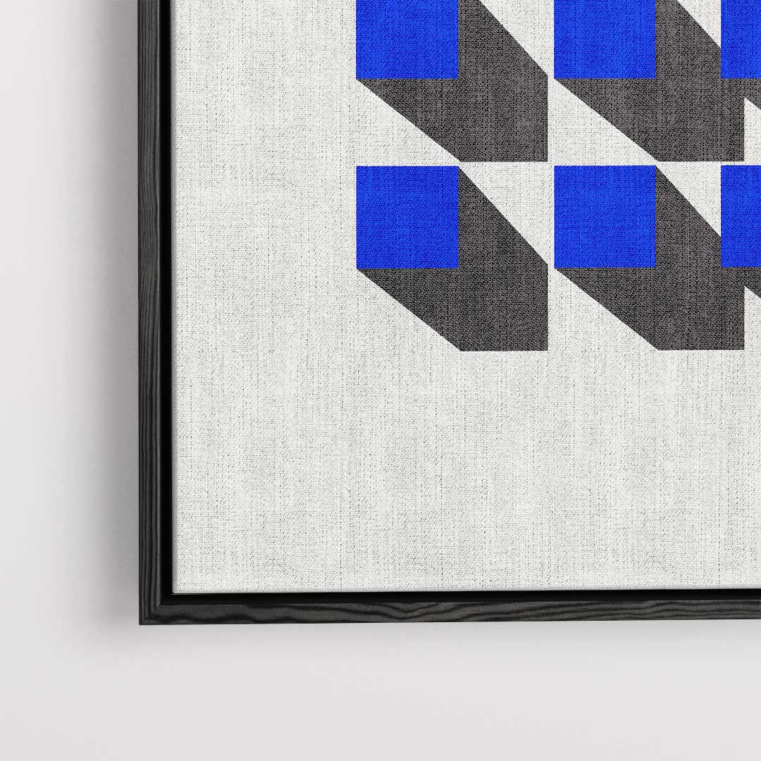 Bauhaus Geometrisch Patroon 1919 Kunstwerk