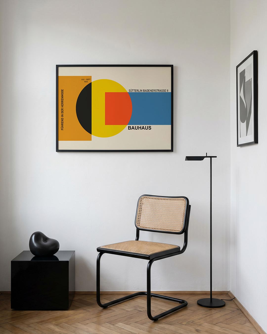 Vormen en kleurvlakken Poster