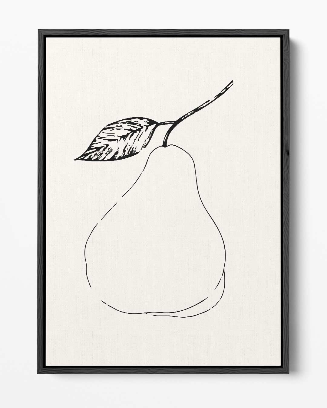 Minimalistische Peer Illustratie Kunstwerk-canvas-dibond-plexiglas-wanddecoratie-WallArtistic