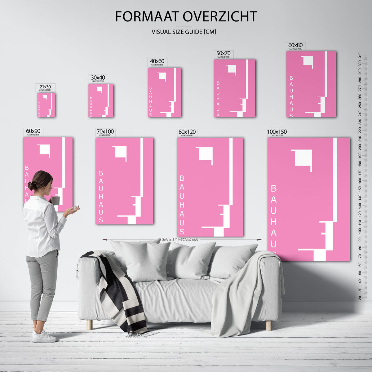 Vorm en kleur Poster