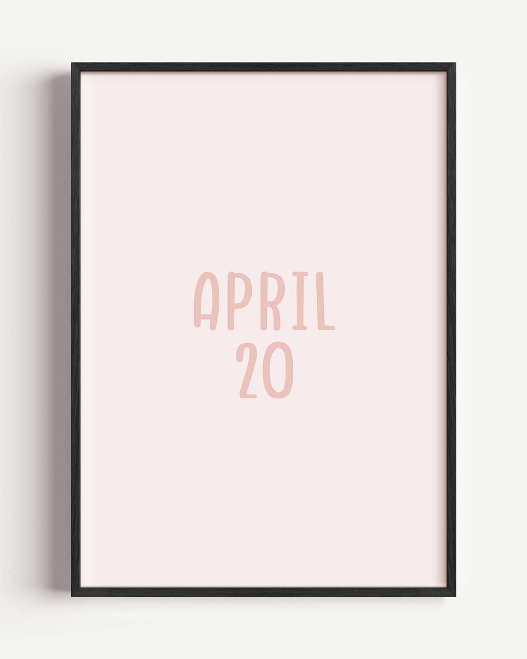 Datum Poster April 20 Poster