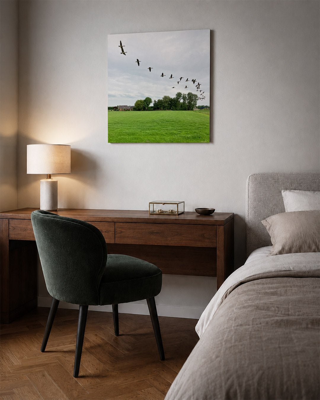 Vliegende vogels Kunstwerk