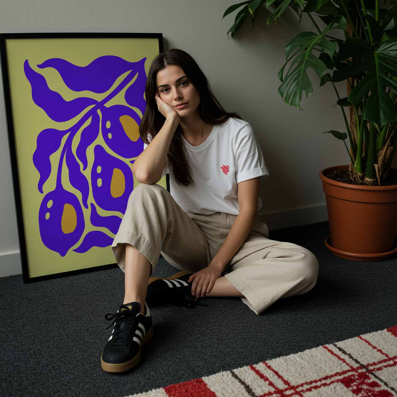 Vrolijke Crealemon Poster