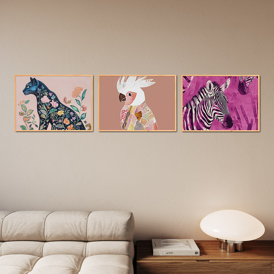 Bloemenkat Posterset