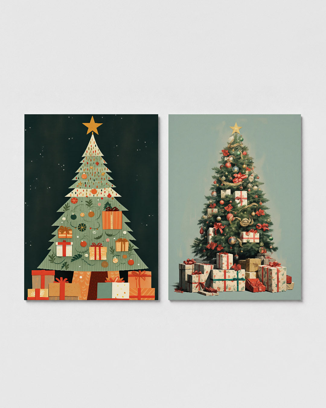 Feestelijke vormen Posterset