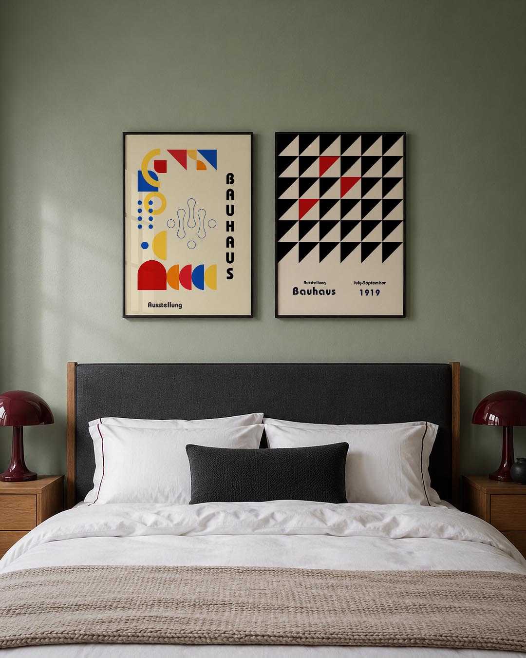 Vormen en kleurvlakken Posterset