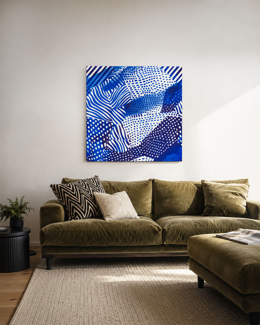 Dynamische patronen Kunstwerk