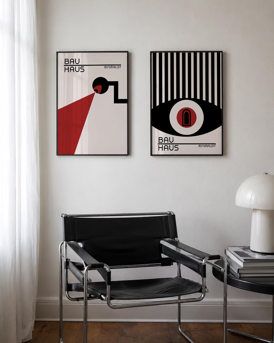 Kleur en lijnenspel Posterset
