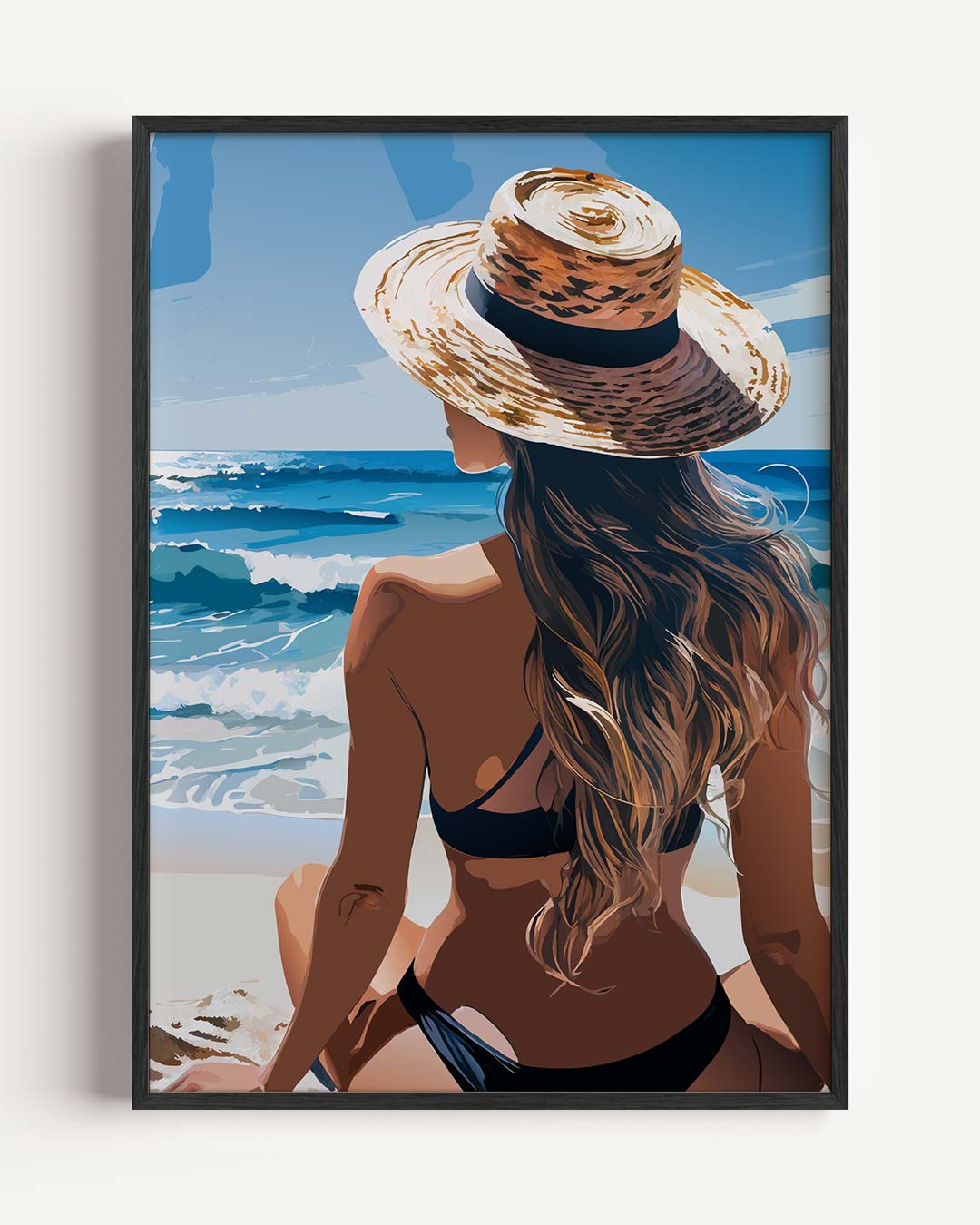 Stranddromen Zomerposter