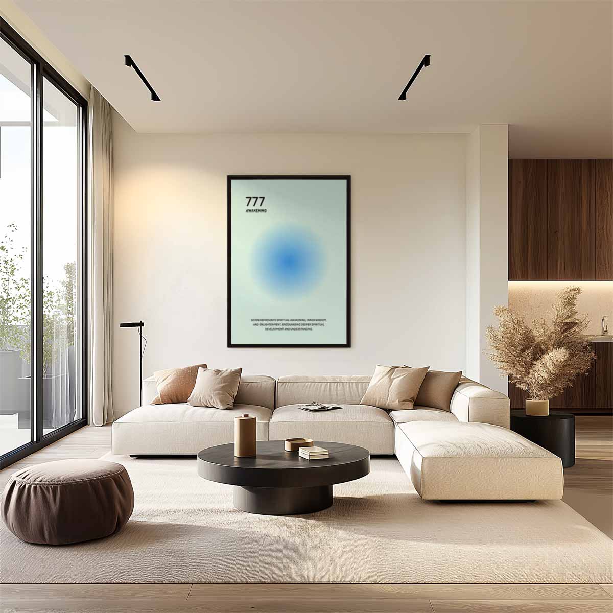 Spirituele Ontwaking 777 Kunstwerk-canvas-dibond-plexiglas-wanddecoratie-WallArtistic