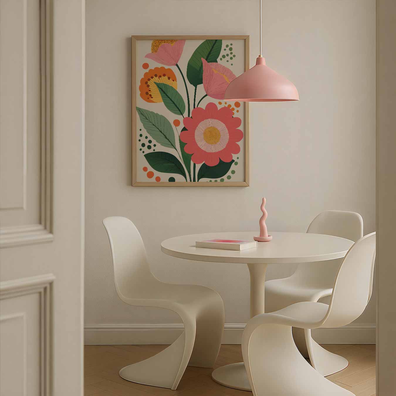 Vrolijke Bloemenpracht Poster
