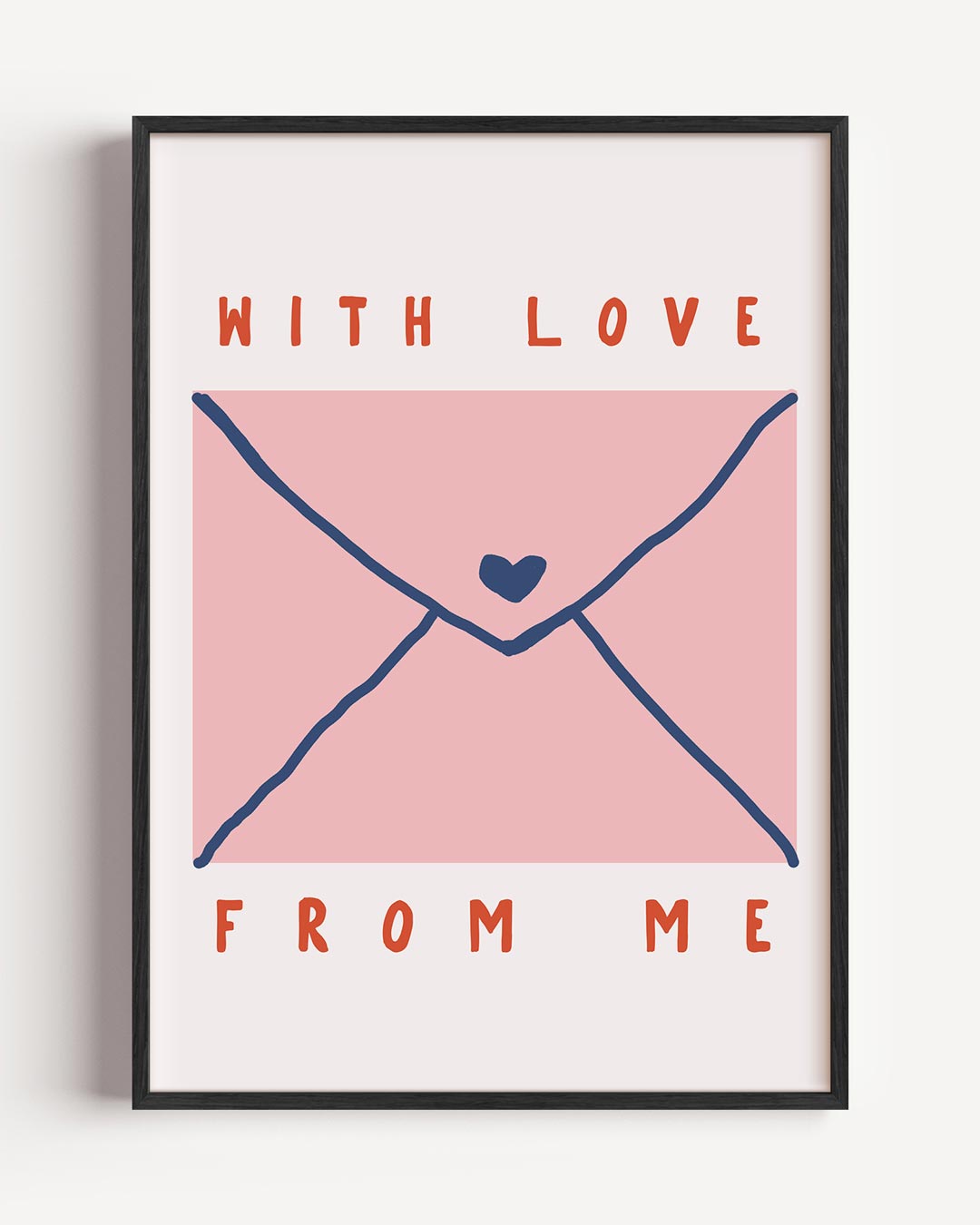 Liefdevolle Brief Poster-WallArtistic