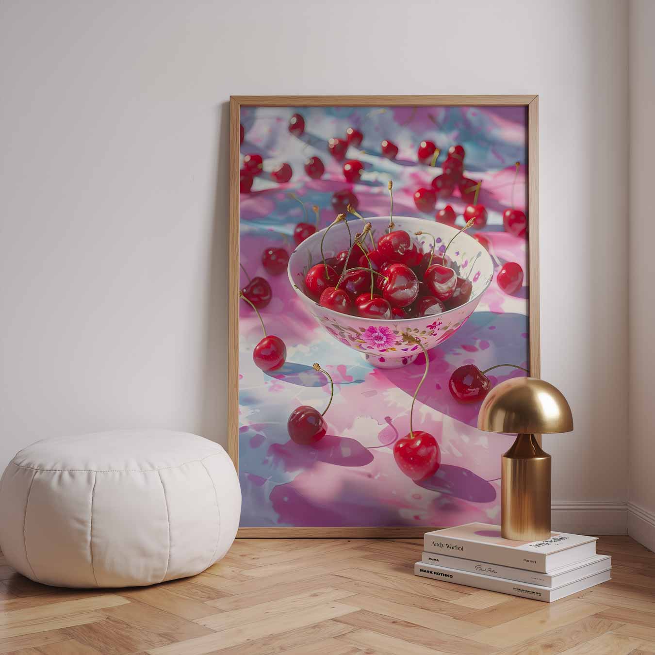 Vrolijke Kersen Poster