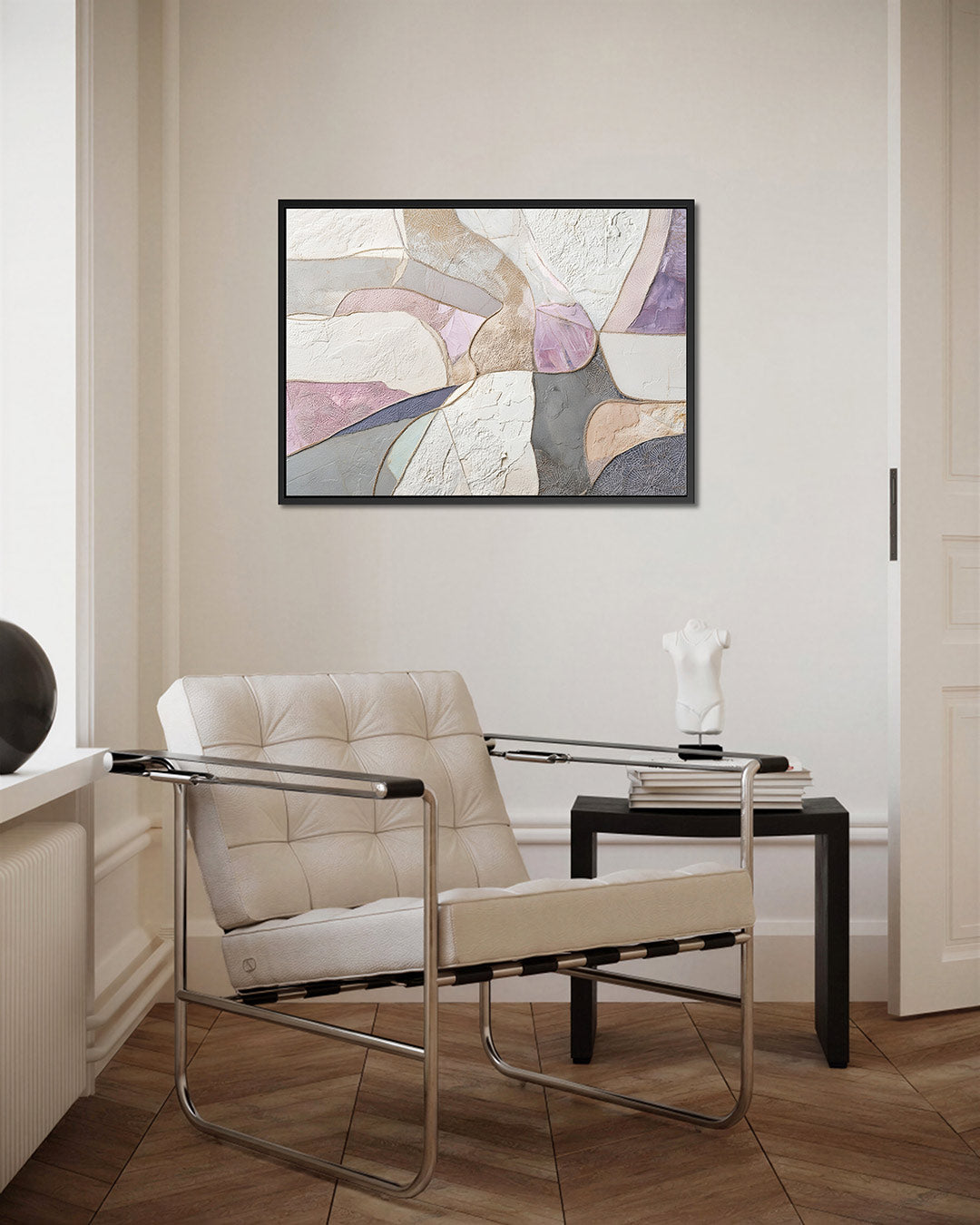 Organische vormen compositie Kunstwerk