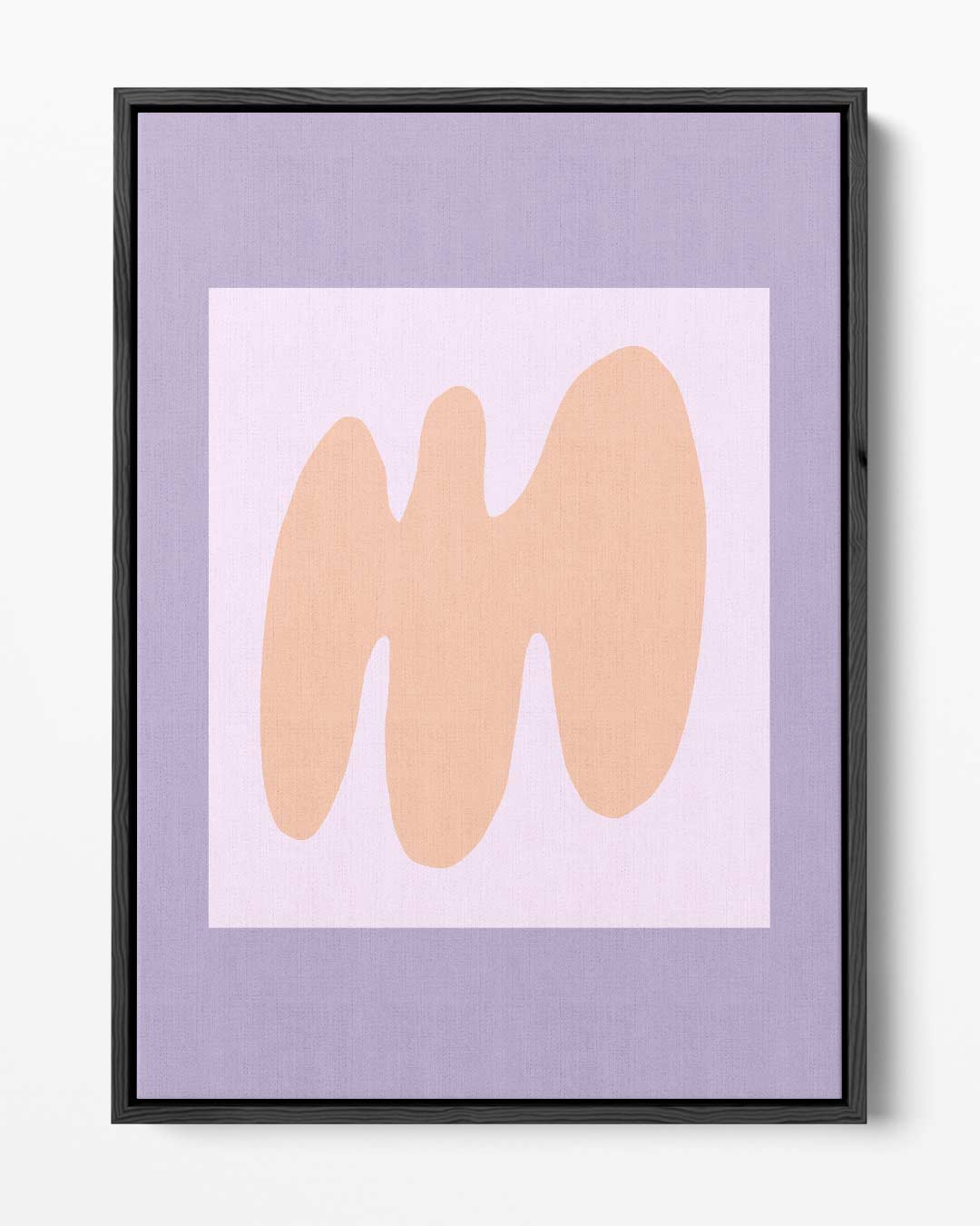Zachte Aardetinten Abstractie Kunstwerk-canvas-dibond-plexiglas-wanddecoratie-WallArtistic