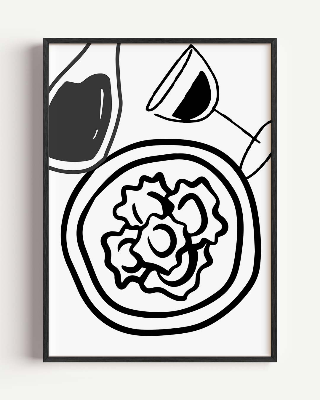Moderne Culinaire Kunstposter