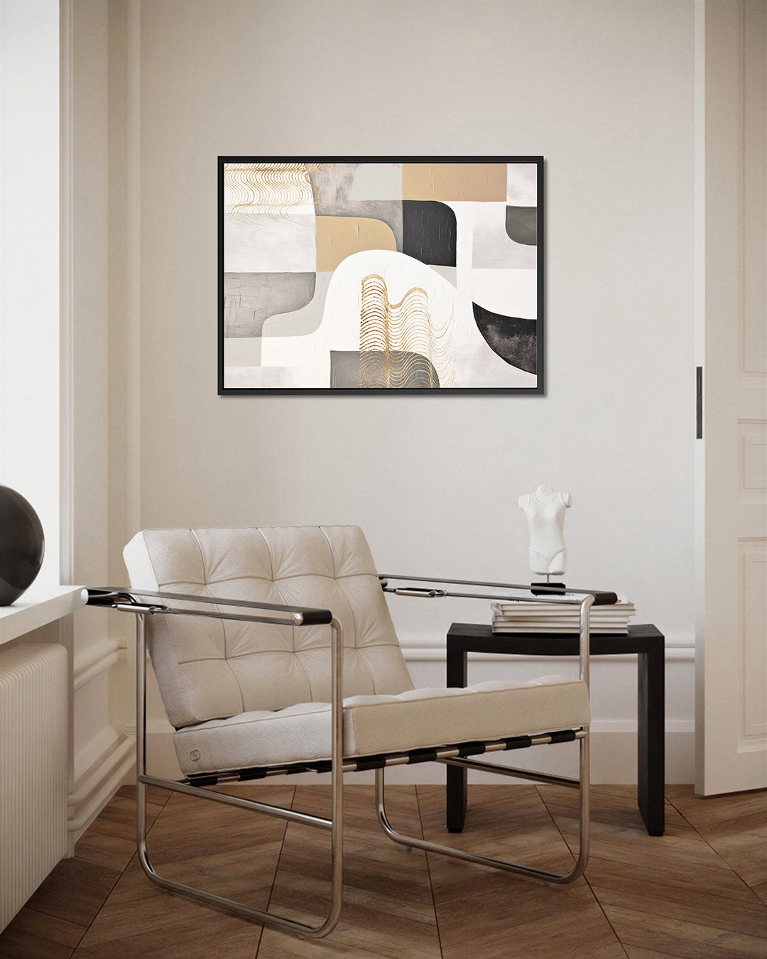 Organische vormen compositie Kunstwerk