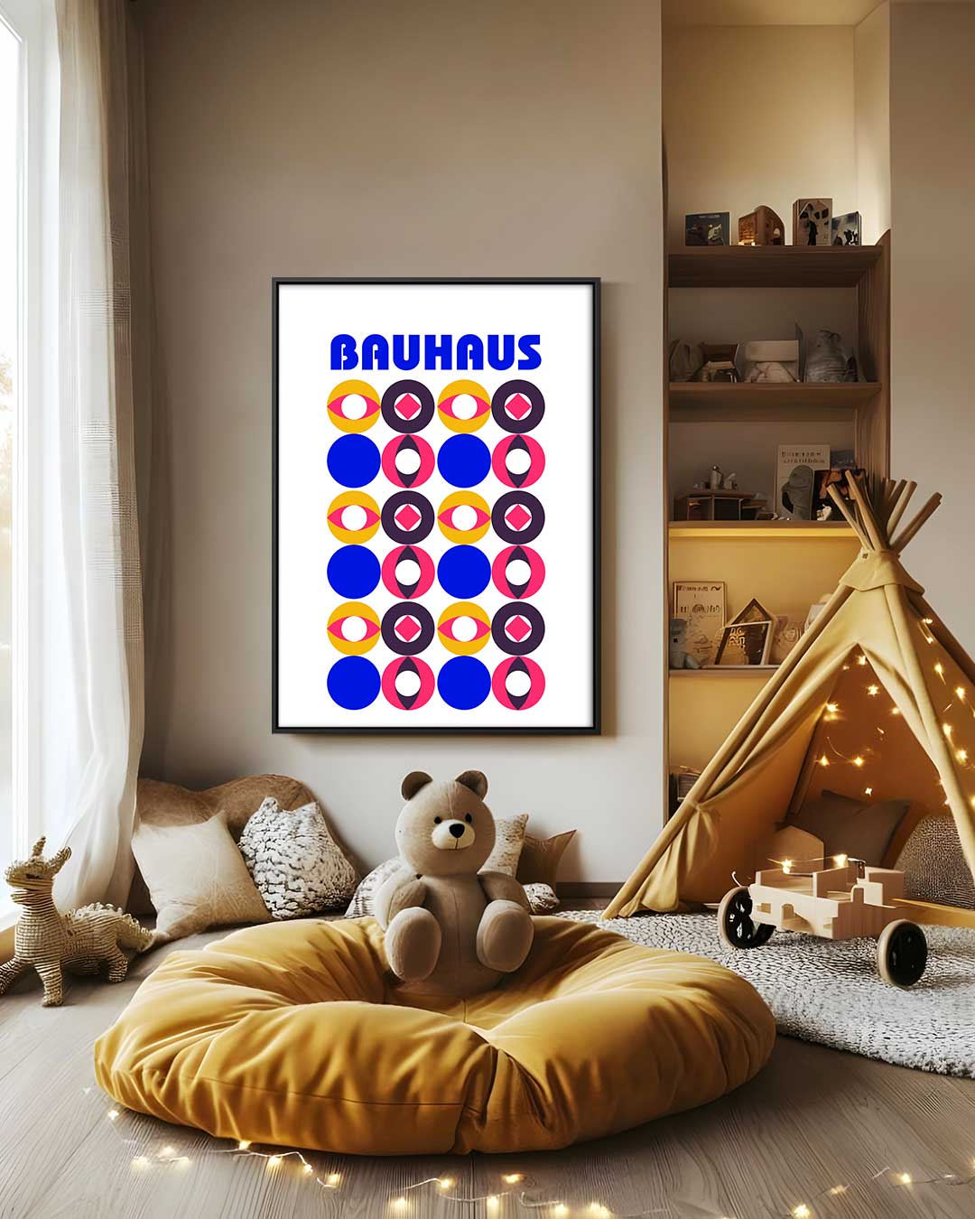 Bauhaus Geometrisch Kunstwerk Kunstwerk