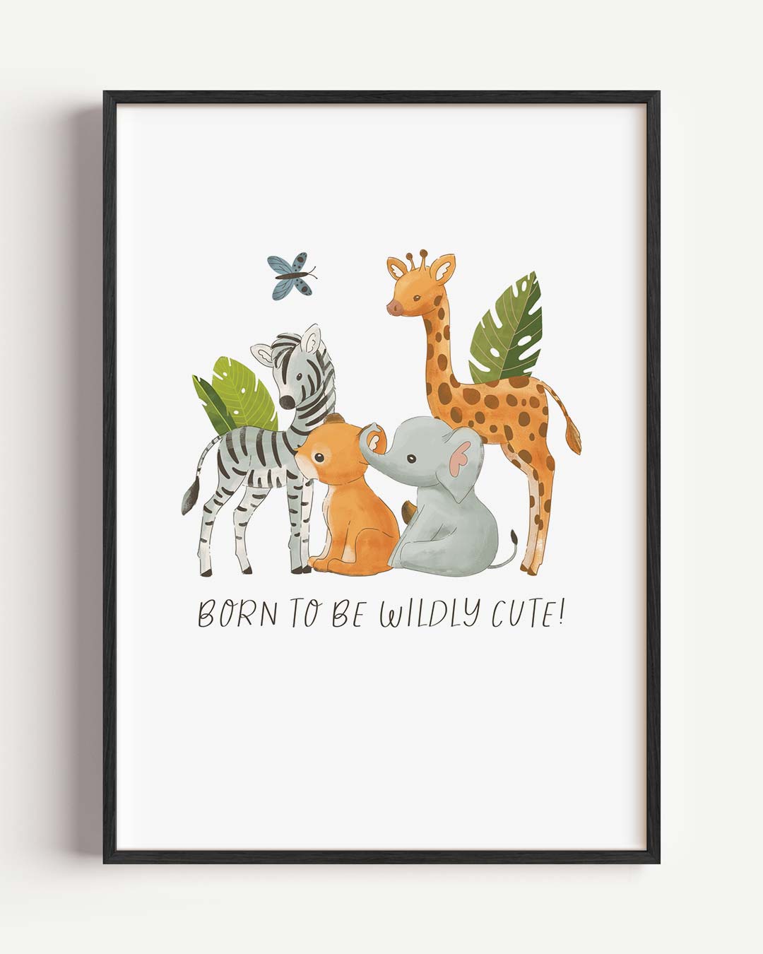 Jungle Vrienden Kinderkamer Poster