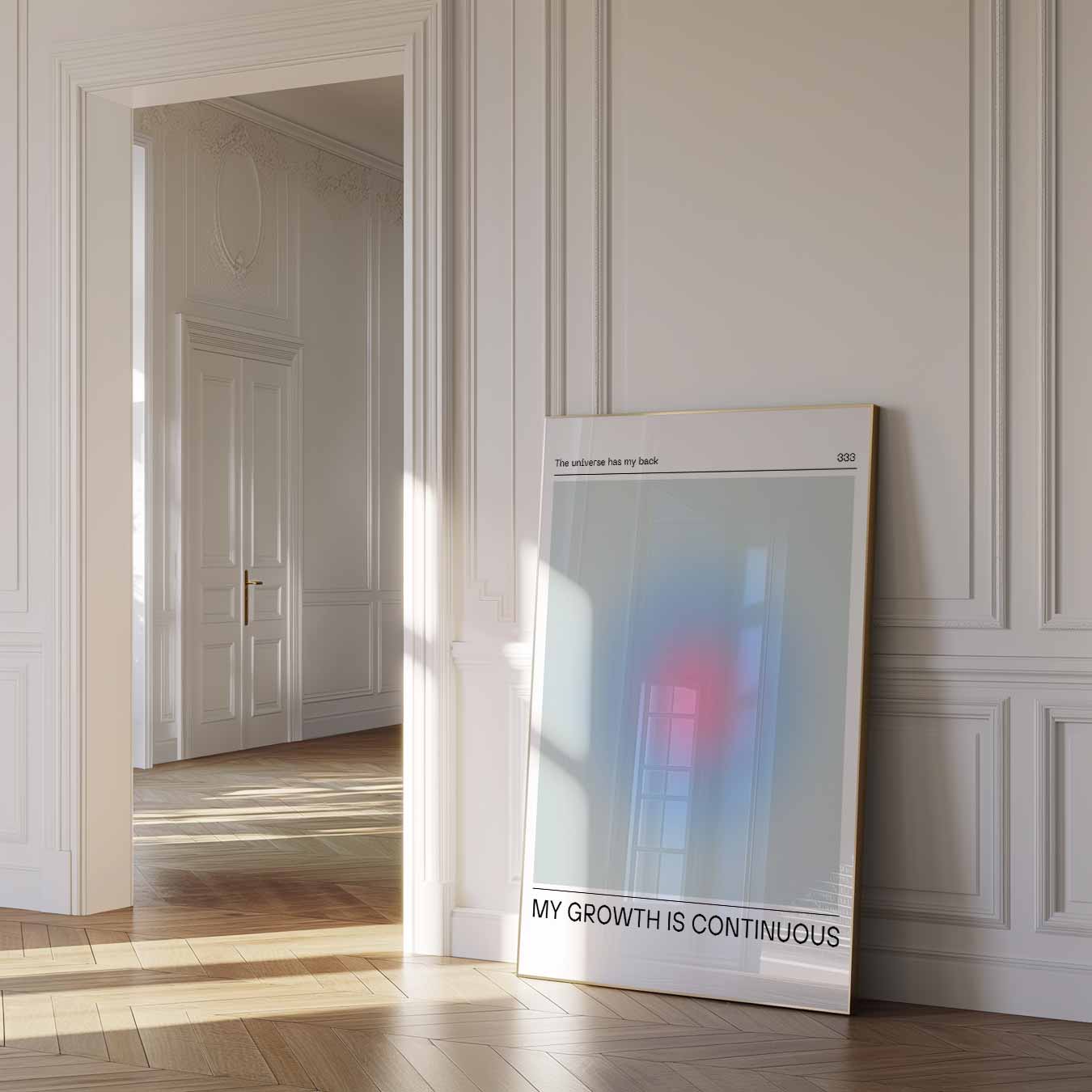 Inspirerende Groeiposter