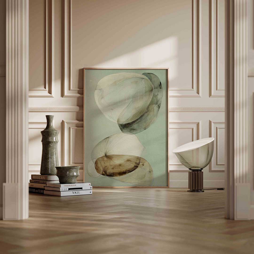 Abstracte vormen Poster
