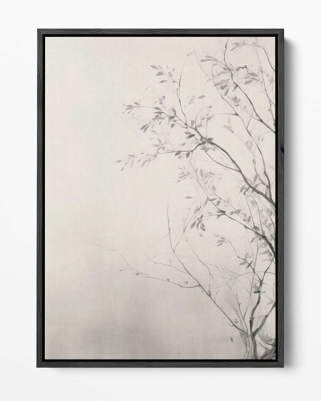 Subtiele Natuurtekening Kunstwerk-canvas-dibond-plexiglas-wanddecoratie-WallArtistic