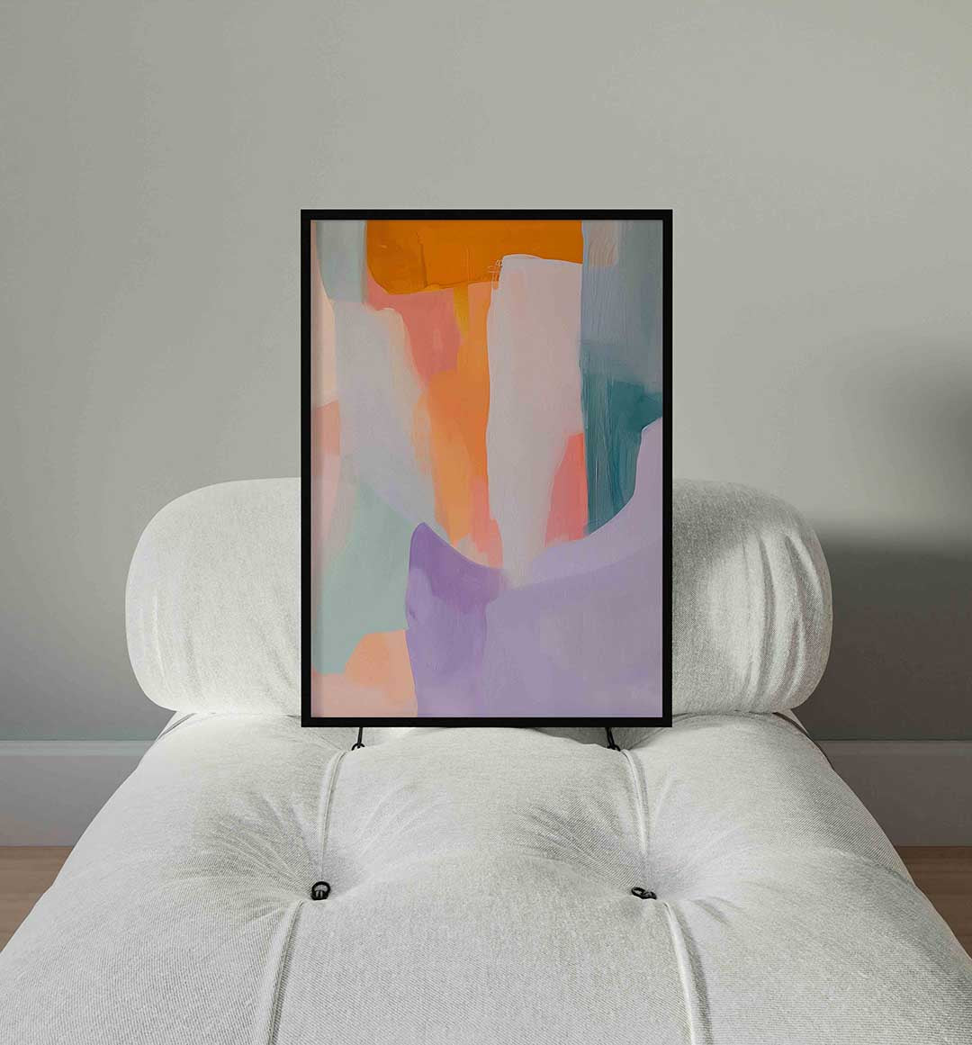 Abstracte vormen Poster